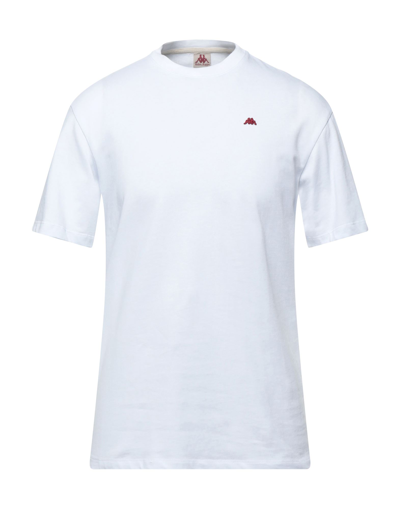 Shop Robe Di Kappa Man T-shirt White Size S Cotton