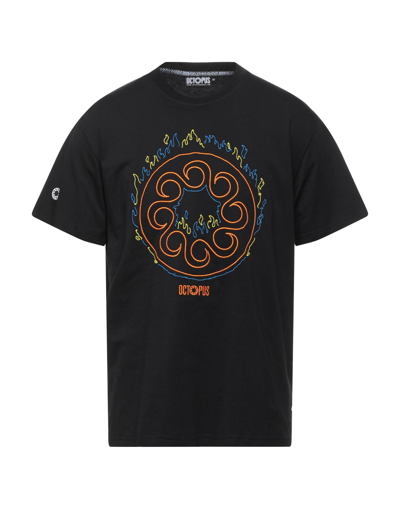 Shop Octopus Man T-shirt Black Size M Cotton