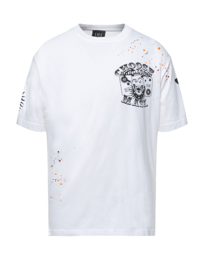 Shop Ihs Man T-shirt White Size Xl Cotton