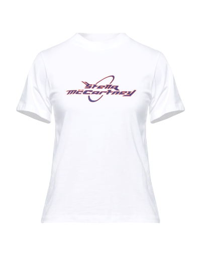 Shop Stella Mccartney Woman T-shirt White Size 2-4 Cotton, Elastane