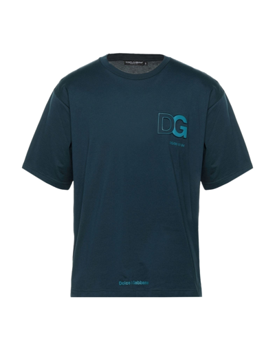 Dolce & Gabbana T-shirts In Green