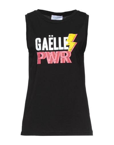 Shop Gaelle Paris Gaëlle Paris Woman T-shirt Black Size 2 Cotton