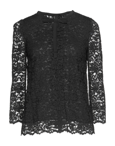 Shop Dolce & Gabbana Woman Top Black Size 4 Polyamide, Viscose