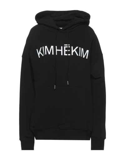 Shop Kimhēkim Kimhekim Woman Sweatshirt Black Size L Cotton