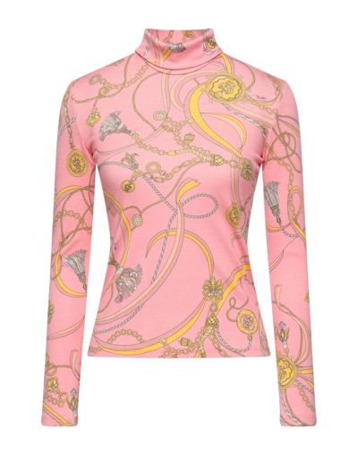 Shop Emilio Pucci Pucci Woman T-shirt Pink Size 6 Virgin Wool