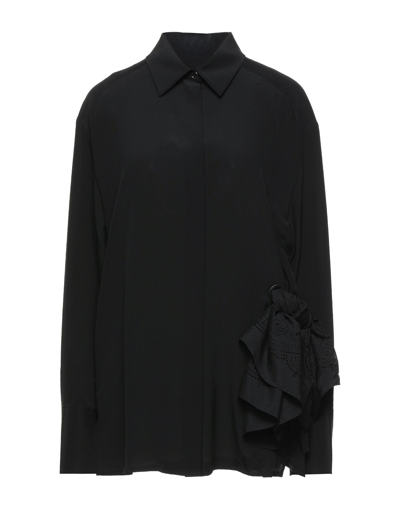 Shop Givenchy Woman Shirt Black Size 6 Silk, Polyester