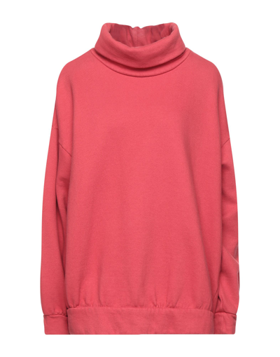 Shop Alessia Santi Woman Sweatshirt Red Size 2 Cotton