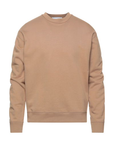 Shop Ambush Man Sweatshirt Camel Size S Cotton, Polyamide, Polyester In Beige