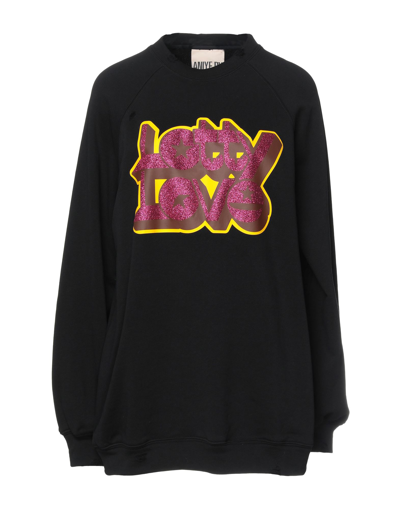 Shop Aniye By Woman Sweatshirt Black Size 6 Cotton