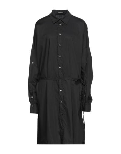 Shop Ann Demeulemeester Woman Shirt Black Size 6 Cotton