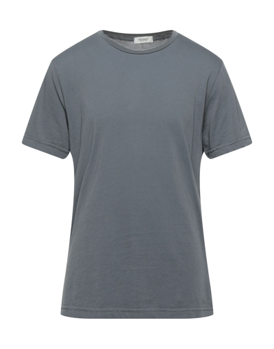 Shop Crossley Man T-shirt Lead Size S Cotton In Grey