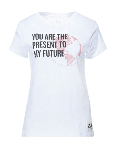Armani Exchange T-shirts In White