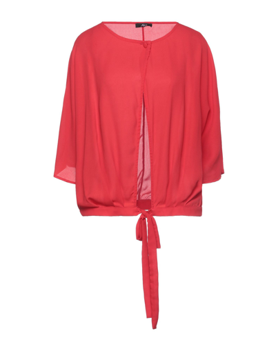 Shop Akè Woman Top Red Size S Polyester