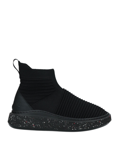 Shop Adno Woman Sneakers Black Size 4.5 Textile Fibers