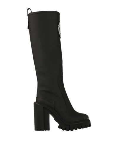 Shop Dolce & Gabbana Woman Boot Black Size 6.5 Calfskin