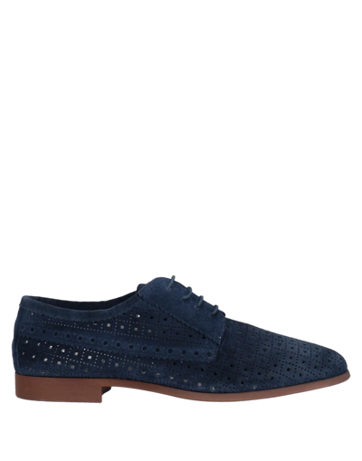Shop Pertini Lace-up Shoes In Blue