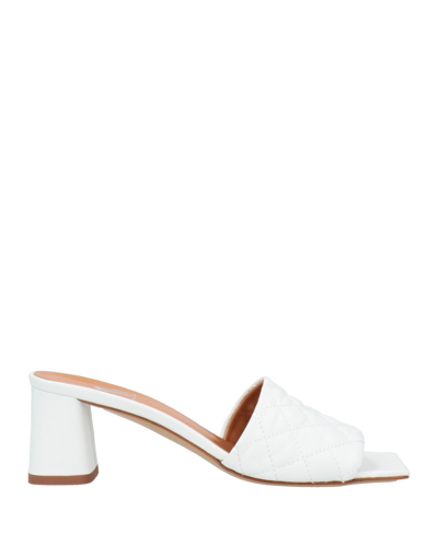 Mivida Sandals In White | ModeSens