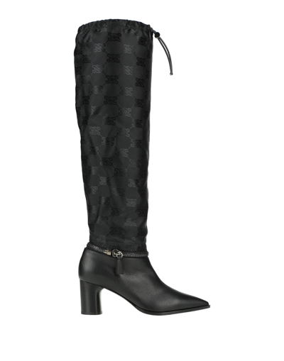 Shop Casadei Woman Boot Black Size 7 Soft Leather