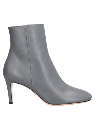 Shop Agl Attilio Giusti Leombruni Agl Woman Ankle Boots Grey Size 7 Soft Leather