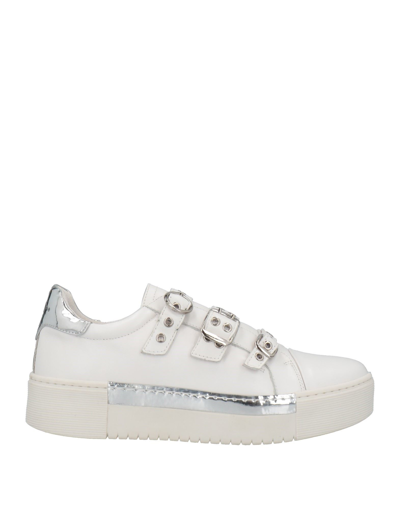 Shop Cafènoir Woman Sneakers White Size 8 Soft Leather