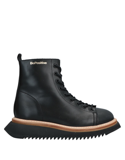 Shop Bepositive Woman Ankle Boots Black Size 6 Soft Leather