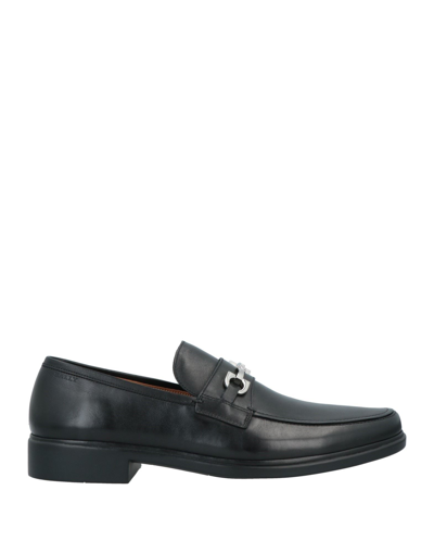 Shop Bally Man Loafers Black Size 12 Calfskin