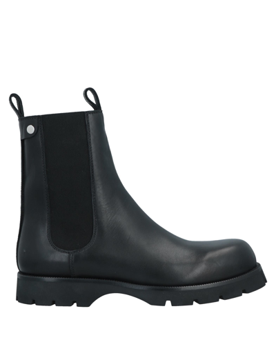 Shop Jil Sander Man Ankle Boots Black Size 8 Calfskin
