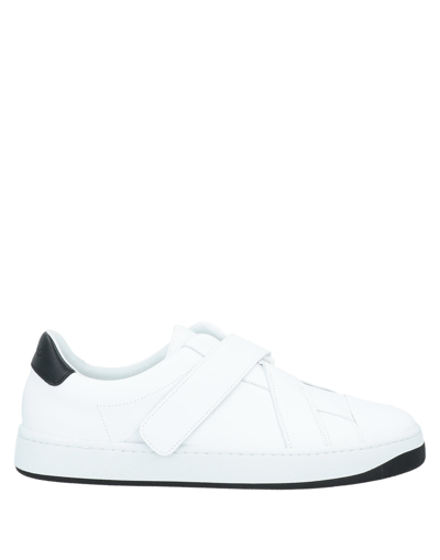 Shop Kenzo Man Sneakers White Size 4 Soft Leather