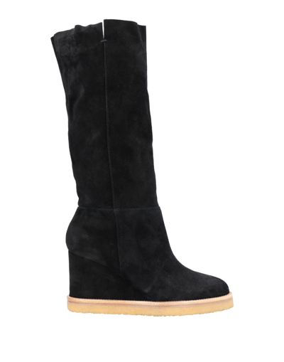 Shop Ba&sh Ba & Sh Woman Boot Black Size 10 Soft Leather