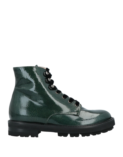 Shop Agl Attilio Giusti Leombruni Agl Woman Ankle Boots Dark Green Size 11 Soft Leather