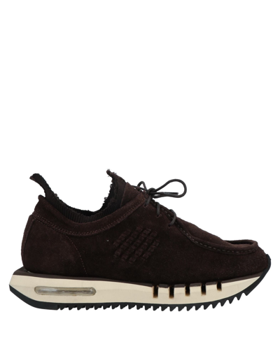 Shop Bepositive Man Lace-up Shoes Dark Brown Size 9 Soft Leather, Textile Fibers