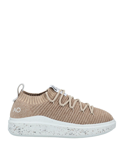 Shop Adno Sneakers In Beige