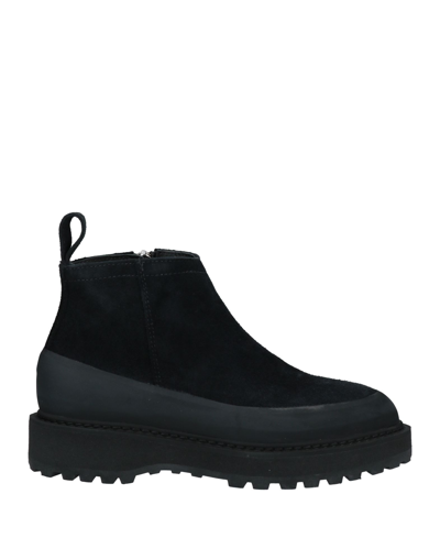 Shop Diemme Woman Ankle Boots Black Size 11 Soft Leather