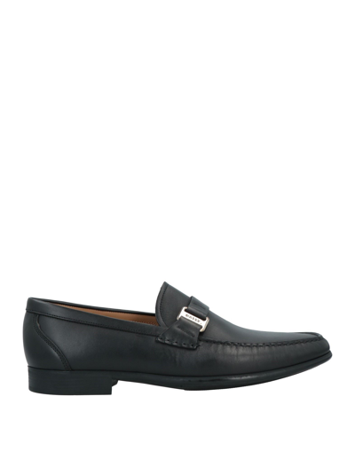 Shop Bally Man Loafers Black Size 12.5 Calfskin