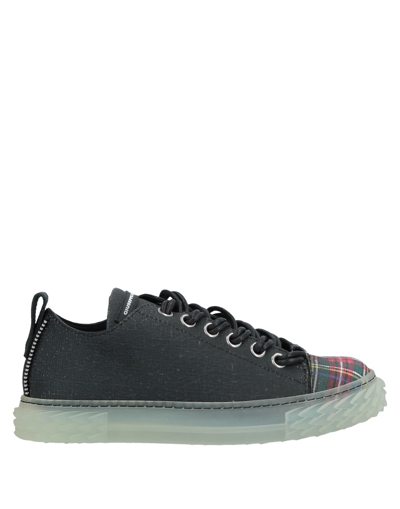 Shop Giuseppe Zanotti Woman Sneakers Black Size 5.5 Soft Leather