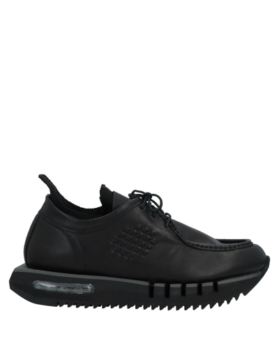 Shop Bepositive Man Lace-up Shoes Black Size 7 Soft Leather, Textile Fibers