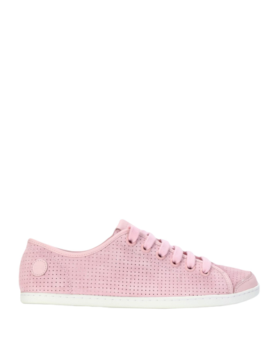 Shop Camper Woman Sneakers Pink Size 10 Soft Leather