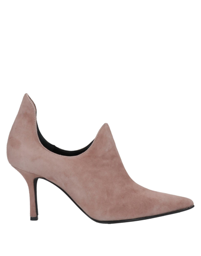 Shop Marc Ellis Woman Ankle Boots Dove Grey Size 6 Soft Leather