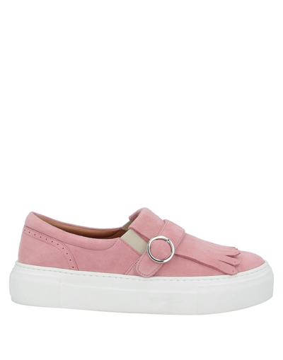 Shop Moreschi Woman Sneakers Pink Size 6 Soft Leather