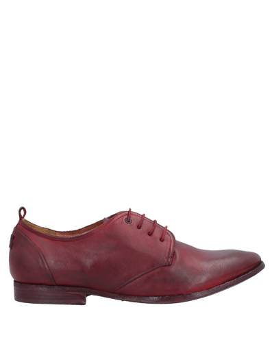 Shop Le Ruemarcel Lace-up Shoes In Maroon