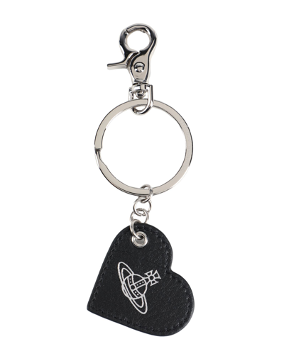 Shop Vivienne Westwood Key Rings In Black