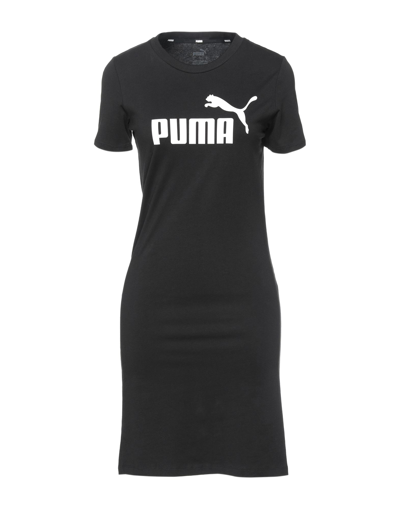 Shop Puma Short Dresses In Black