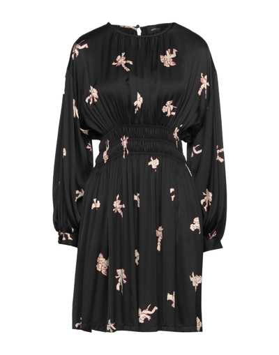 Shop Ottod'ame Woman Mini Dress Black Size 6 Viscose