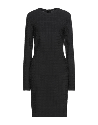 Shop Givenchy Woman Midi Dress Black Size S Viscose, Polyamide, Elastane