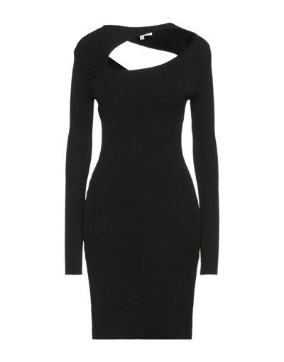 Shop Koché Woman Mini Dress Black Size L Viscose, Polyamide, Elastane