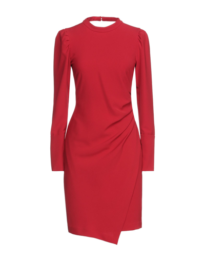 Shop Beatrice B Beatrice .b Woman Short Dress Red Size 8 Polyester, Elastane