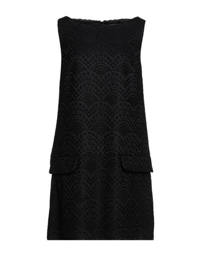 Shop Alessandro Dell'acqua Woman Mini Dress Black Size 8 Polyester