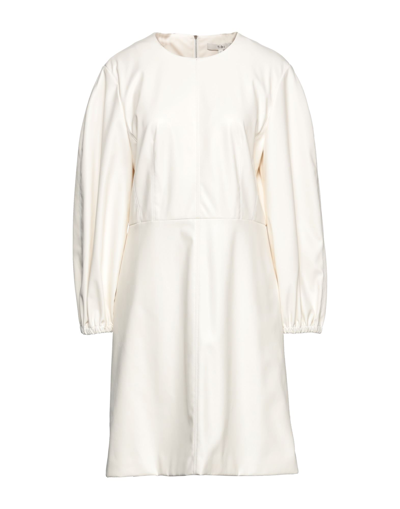 Shop Tibi Short Dresses In White