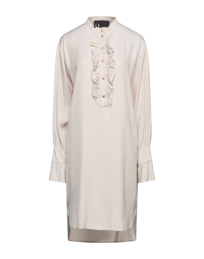 Shop 8pm Woman Mini Dress Ivory Size Xs Viscose In White