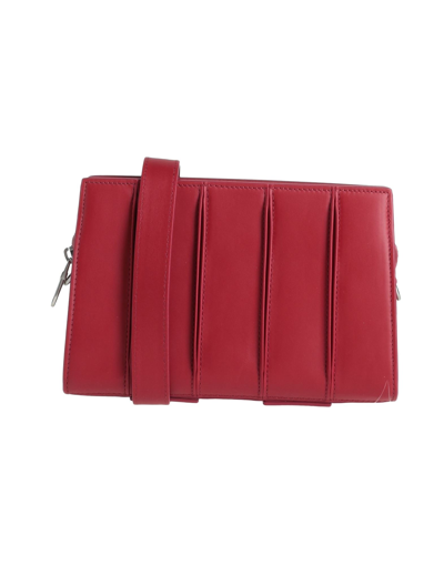 Shop Max Mara Handbags In Brick Red